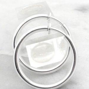 Hard to find Clip On Hoop Earrings 1.25